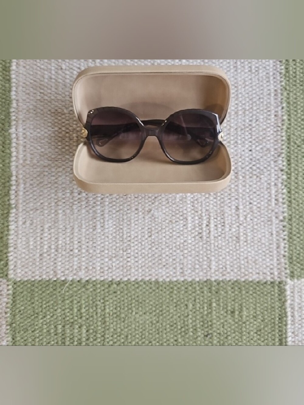 Chloe Sunglassesrown Gradient Oversized Women's Sunglasses - Picture 2 of 4